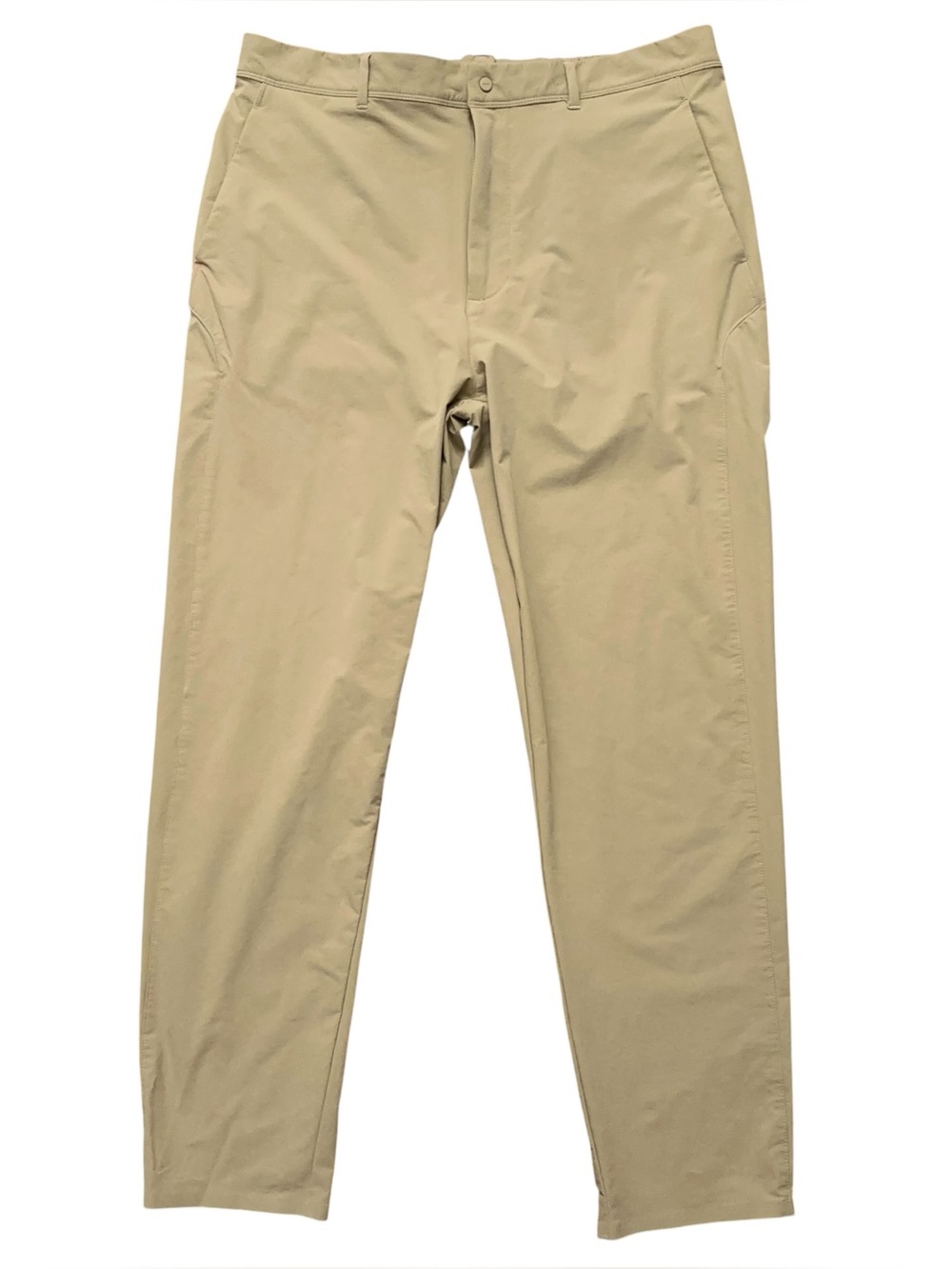 RLX Ralph Lauren Performance Birdseye Pants Mens 34 Slim Fit Golf Stretch Beige
